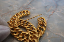 將圖片載入圖庫檢視器 CHANEL/シャネル ココマークブローチ 金メッキ ゴールド ブローチ 500110146