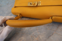 將圖片載入圖庫檢視器 HERMES/エルメス ケリー35 クシュベル ジョーヌ □A刻印 ショルダーバッグ 700030194