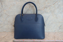 画像をギャラリービューアに読み込む, HERMES/エルメス ボリード31 アルデンヌ ブルー □A刻印 ショルダーバッグ 700080202