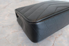 画像をギャラリービューアに読み込む, CHANEL/シャネル Vステッチチェーンショルダーバッグ キャビアスキン ブラック/ゴールド金具 ショルダーバッグ 600100014