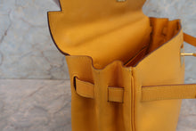 將圖片載入圖庫檢視器 HERMES/エルメス ケリー35 クシュベル ジョーヌ □A刻印 ショルダーバッグ 700030194