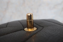 画像をギャラリービューアに読み込む, CHANEL/シャネル Vステッチチェーンショルダーバッグ キャビアスキン ブラック/ゴールド金具 ショルダーバッグ 600100014