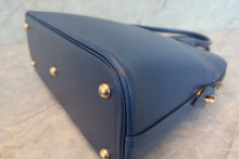 画像をギャラリービューアに読み込む, HERMES/エルメス ボリード31 アルデンヌ ブルー □A刻印 ショルダーバッグ 700080202
