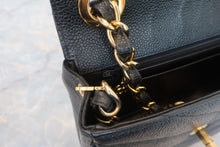 画像をギャラリービューアに読み込む, CHANEL/シャネル Vステッチチェーンショルダーバッグ キャビアスキン ブラック/ゴールド金具 ショルダーバッグ 600100014