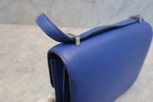 Load image into Gallery viewer, HERMES CONSTANCE3 MINI Epsom leather Blue electric □O Engraving Shoulder bag 700120125