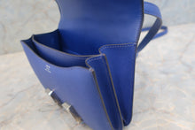 Load image into Gallery viewer, HERMES CONSTANCE3 MINI Epsom leather Blue electric □O Engraving Shoulder bag 700120125