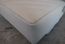 画像をギャラリービューアに読み込む, CHANEL/シャネル バイアスステッチチェーンショルダーバッグ キャビアスキン ホワイト/ゴールド金具 ショルダーバッグ 700060208