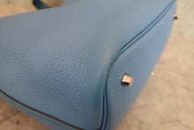 Load image into Gallery viewer, HERMES PICOTIN LOCK TOUCH MM Clemence leather/Swift leather Blue paradise T Engraving Hand bag 800060034