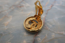 Load image into Gallery viewer, CHANEL CC mark earring Gold plate Gold Earring 500110139