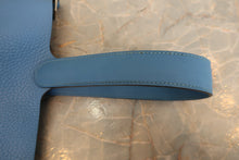 Load image into Gallery viewer, HERMES PICOTIN LOCK TOUCH MM Clemence leather/Swift leather Blue paradise T Engraving Hand bag 800060034