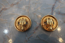 Load image into Gallery viewer, CHANEL CC mark earring Gold plate Gold Earring 500110143