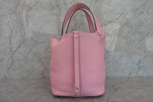 Load image into Gallery viewer, HERMES PICOTIN LOCK MM Clemence leather Rose sakura T Engraving Hand bag 700070209