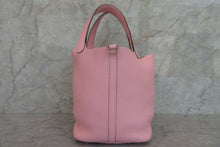 Load image into Gallery viewer, HERMES PICOTIN LOCK MM Clemence leather Rose sakura T Engraving Hand bag 700070209