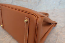 画像をギャラリービューアに読み込む, HERMES/エルメス バーキン30 クシュベル ゴールド □D刻印 ハンドバッグ 700080207
