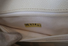 画像をギャラリービューアに読み込む, CHANEL/シャネル バイアスステッチチェーンショルダーバッグ キャビアスキン ホワイト/ゴールド金具 ショルダーバッグ 700060208