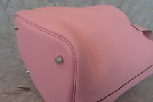 Load image into Gallery viewer, HERMES PICOTIN LOCK MM Clemence leather Rose sakura T Engraving Hand bag 700070209