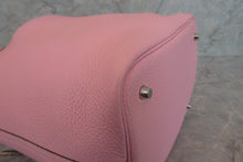 Load image into Gallery viewer, HERMES PICOTIN LOCK MM Clemence leather Rose sakura T Engraving Hand bag 700070209