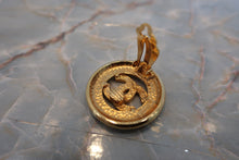 Load image into Gallery viewer, CHANEL CC mark earring Gold plate Gold Earring 500110143