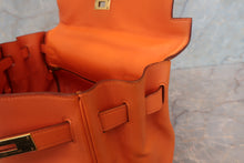画像をギャラリービューアに読み込む, HERMES/エルメス ケリー32 ヴォーガリバー オレンジ 〇Z刻印 ショルダーバッグ 700050217