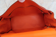 画像をギャラリービューアに読み込む, HERMES/エルメス ケリー32 ヴォーガリバー オレンジ 〇Z刻印 ショルダーバッグ 700050217