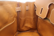 画像をギャラリービューアに読み込む, HERMES/エルメス バーキン30 クシュベル ゴールド □D刻印 ハンドバッグ 700080207