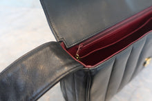 Load image into Gallery viewer, CHANEL Mademoiselle shoulder bag Lambskin Black/Gold hadware Shoulder bag 700120195