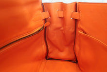 画像をギャラリービューアに読み込む, HERMES/エルメス ケリー32 ヴォーガリバー オレンジ 〇Z刻印 ショルダーバッグ 700050217