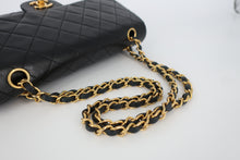 画像をギャラリービューアに読み込む, CHANEL/シャネル マトラッセWフラップWチェーンショルダーバッグ ラムスキン ブラック/ゴールド金具 ショルダーバッグ 800090039