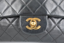 画像をギャラリービューアに読み込む, CHANEL/シャネル マトラッセWフラップWチェーンショルダーバッグ ラムスキン ブラック/ゴールド金具 ショルダーバッグ 800090039