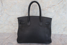Load image into Gallery viewer, HERMES BIRKIN 30 Togo leather Black □K Engraving Hand bag 700090206
