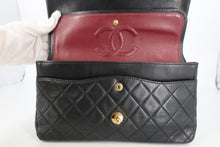 画像をギャラリービューアに読み込む, CHANEL/シャネル マトラッセWフラップWチェーンショルダーバッグ ラムスキン ブラック/ゴールド金具 ショルダーバッグ 800090039