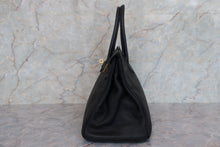 Load image into Gallery viewer, HERMES BIRKIN 30 Togo leather Black □K Engraving Hand bag 700090206