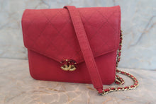 Load image into Gallery viewer, CHANEL CC mark chain wallet Caviar skin Pink/Gold hadware Shoulder bag 700120136