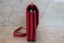 Load image into Gallery viewer, CHANEL CC mark chain wallet Caviar skin Pink/Gold hadware Shoulder bag 700120136