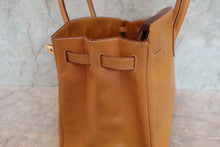 画像をギャラリービューアに読み込む, HERMES/エルメス バーキン40 ボックスカーフ ナチュラル 〇X刻印 ハンドバッグ 700020091