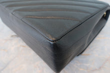 將圖片載入圖庫檢視器 CHANEL/シャネル バイアスステッチチェーンショルダーバッグ キャビアスキン ブラック/ゴールド金具 ショルダーバッグ 700060200