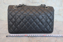 画像をギャラリービューアに読み込む, CHANEL/シャネル マトラッセWフラップWチェーンショルダーバッグ キャビアスキン ブラック/シルバー金具 ショルダーバッグ 800010227