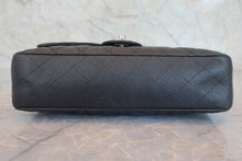 画像をギャラリービューアに読み込む, CHANEL/シャネル マトラッセWフラップWチェーンショルダーバッグ キャビアスキン ブラック/シルバー金具 ショルダーバッグ 800010227