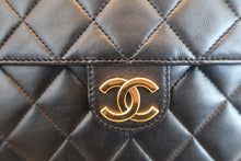 画像をギャラリービューアに読み込む, CHANEL/シャネル マトラッセプッシュロックチェーンショルダーバッグ ラムスキン ブラック/ゴールド金具 ショルダーバッグ 800070117