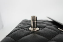 画像をギャラリービューアに読み込む, CHANEL/シャネル マトラッセWフラップWチェーンショルダーバッグ キャビアスキン ブラック/シルバー金具 ショルダーバッグ 800100070