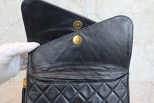 画像をギャラリービューアに読み込む, CHANEL/シャネル マトラッセフリンジショルダーバッグ ラムスキン ブラック/ゴールド金具 ショルダーバッグ 800040095