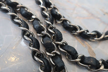 画像をギャラリービューアに読み込む, CHANEL/シャネル マトラッセWフラップWチェーンショルダーバッグ キャビアスキン ブラック/シルバー金具 ショルダーバッグ 800010227