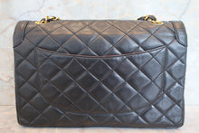 画像をギャラリービューアに読み込む, CHANEL/シャネル パリ限定マトラッセダブルフラップチェーンショルダーバッグ ラムスキン ブラック/ゴールド金具 ショルダーバッグ 700110060