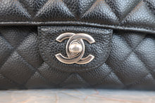 画像をギャラリービューアに読み込む, CHANEL/シャネル マトラッセWフラップWチェーンショルダーバッグ キャビアスキン ブラック/シルバー金具 ショルダーバッグ 800010227