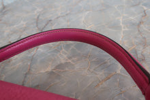 Load image into Gallery viewer, HERMES KELLY 32 Chevre myzore goatskim Fuschia pink □J Engraving Shoulder bag 700090216