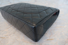 画像をギャラリービューアに読み込む, CHANEL/シャネル パリ限定マトラッセダブルフラップチェーンショルダーバッグ ラムスキン ブラック/ゴールド金具 ショルダーバッグ 700110060