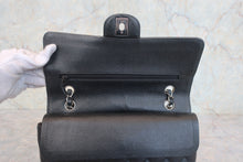 画像をギャラリービューアに読み込む, CHANEL/シャネル マトラッセWフラップWチェーンショルダーバッグ キャビアスキン ブラック/シルバー金具 ショルダーバッグ 800010227