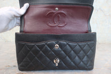 画像をギャラリービューアに読み込む, CHANEL/シャネル マトラッセWフラップWチェーンショルダーバッグ キャビアスキン ブラック/シルバー金具 ショルダーバッグ 800010227