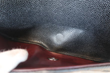 画像をギャラリービューアに読み込む, CHANEL/シャネル マトラッセWフラップWチェーンショルダーバッグ キャビアスキン ブラック/シルバー金具 ショルダーバッグ 800010227