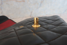 画像をギャラリービューアに読み込む, CHANEL/シャネル パリ限定マトラッセダブルフラップチェーンショルダーバッグ ラムスキン ブラック/ゴールド金具 ショルダーバッグ 700110060